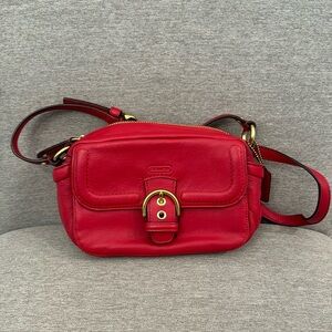 Coach Red Purse